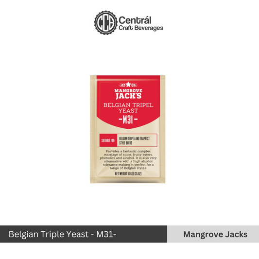 Mangrove Jack' CS Yeast M31 Belgian Tripel (10g)