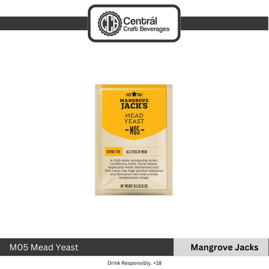 Mangrove Jack' CS Yeast M05 Mead Yeast (10g)